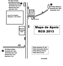 mapa de apoio